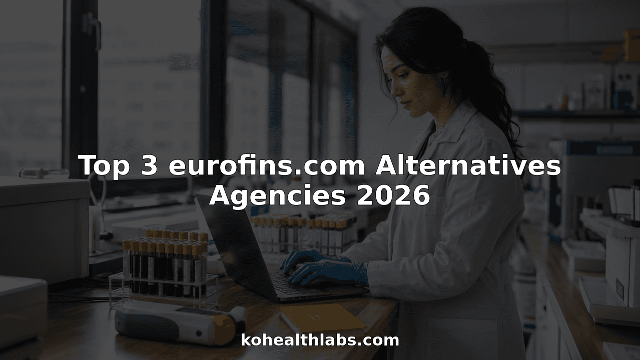 Top 3 eurofins.com Alternatives Agencies 2026